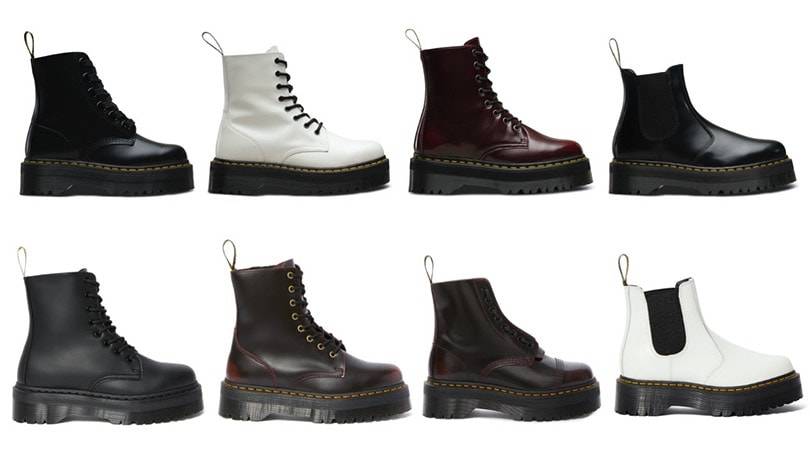 Nu nog hoger: de Dr. Martens plateaucollectie breidt uit