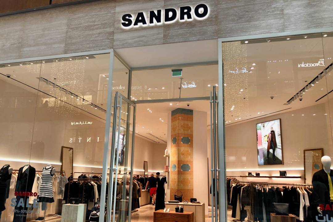 Sandro store.