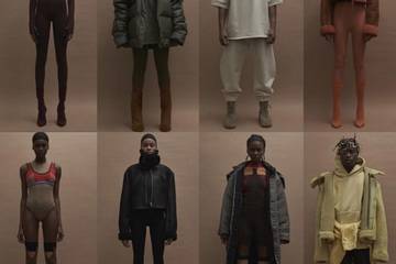 Kanye West toont Yeezy 3 op New York Fashion Week