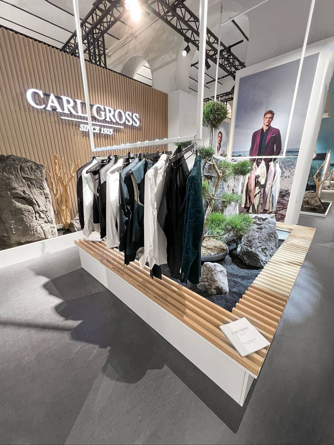 Carl Gross auf der Pitti Uomo