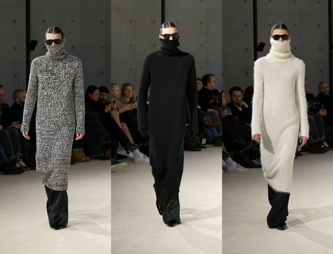 Menswear FW23 Saint Laurent, show Anthony Vaccareloo. Crédit : Courtesy of Saint Laurent