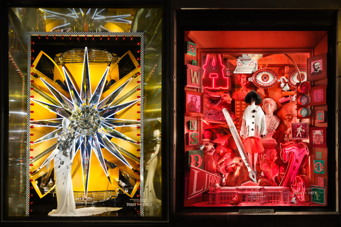 Bergdorf Goodman Christmas windows