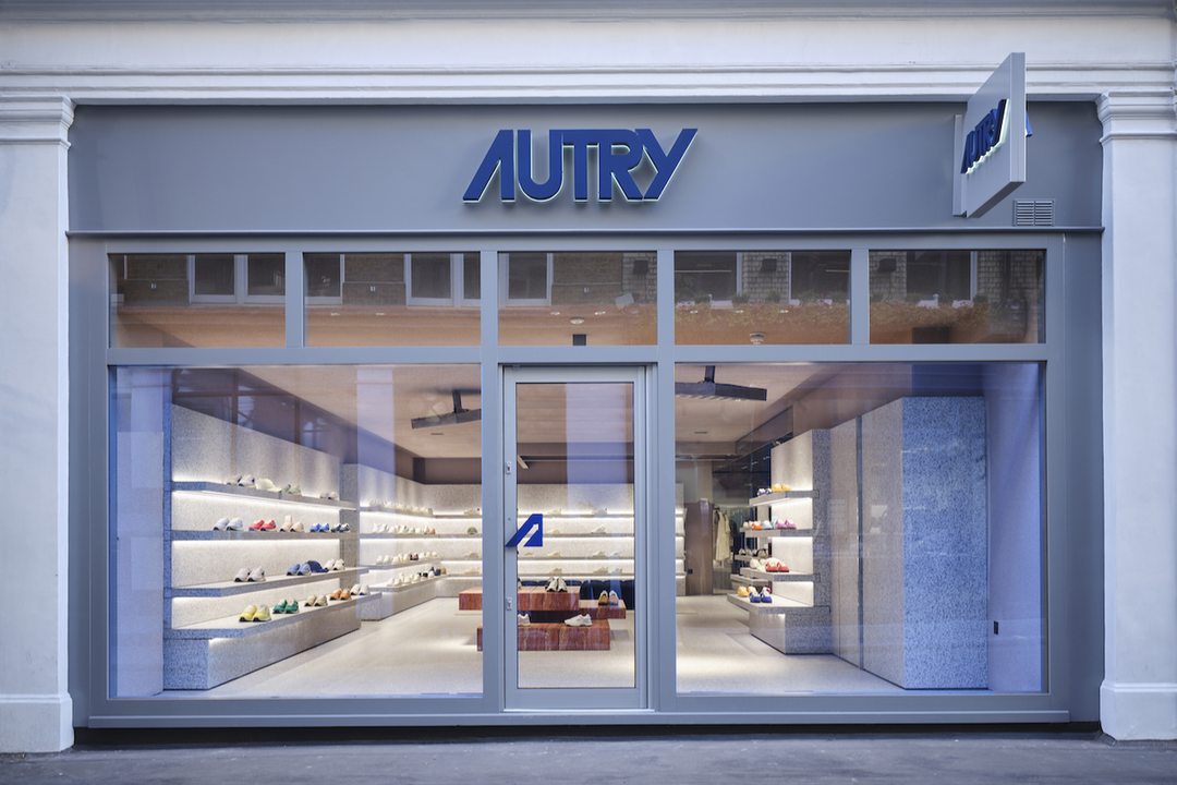 Autry opens debut UK store in London