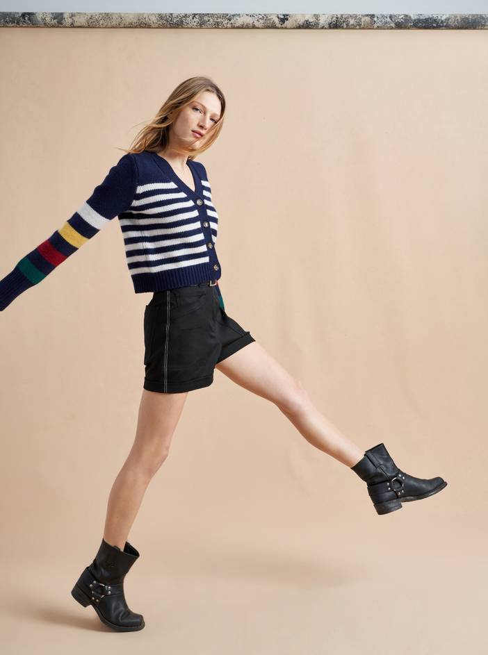 Mini Marin Cardigan | La Ligne