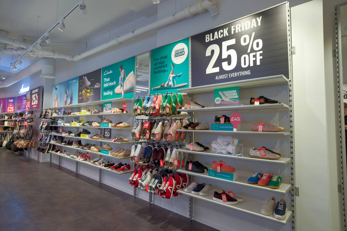 Clarks Canvas store concept, Tottenham Court Road.