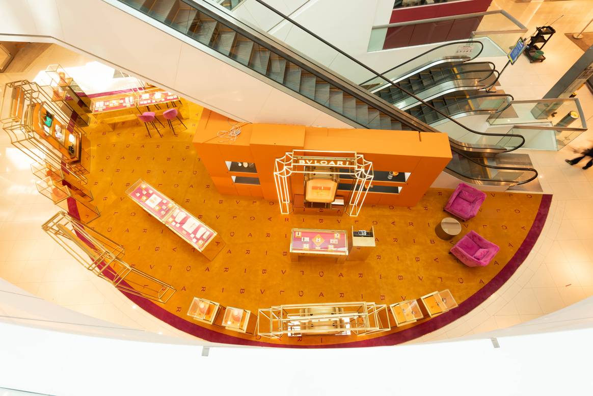 El nuevo punto de venta tiene un espacio estratégico dentro de la departamental.