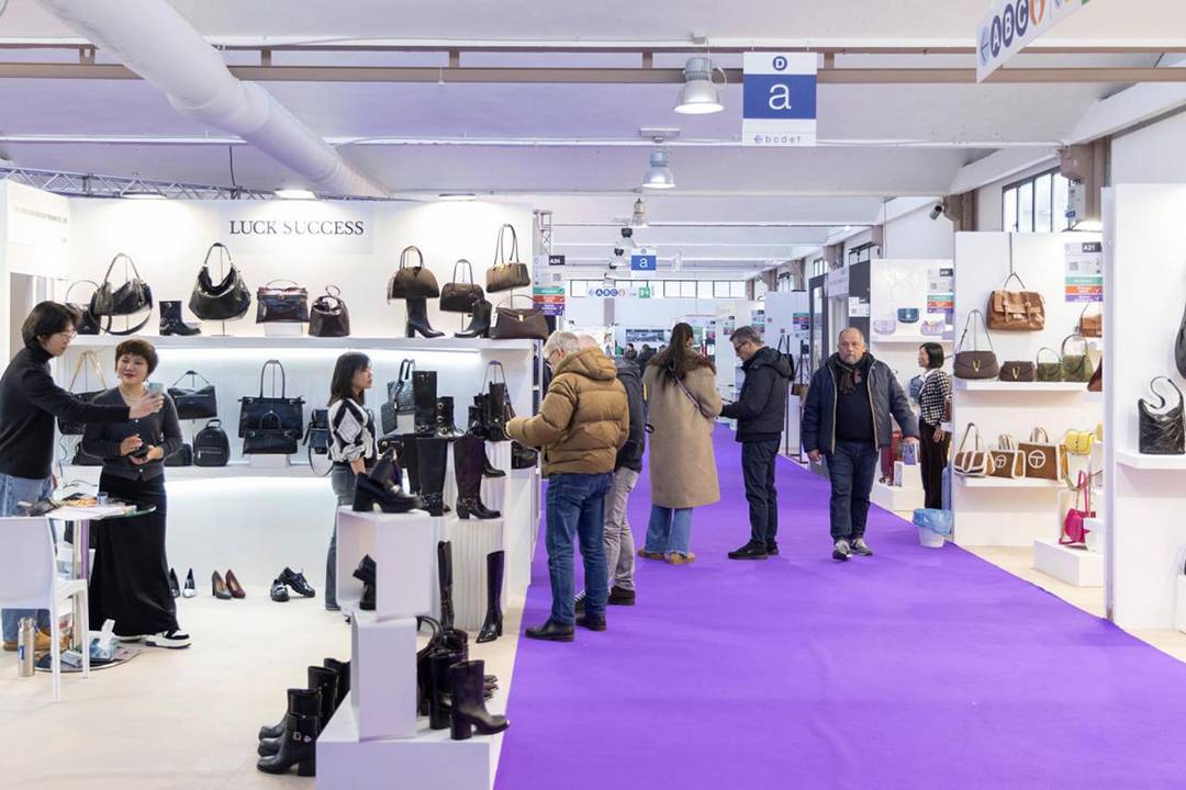 Expo Riva Schuh & Garda Bags durante su 100ª edición de enero de 2024.