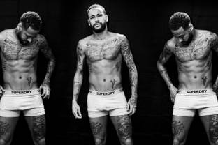 Partnerschaft mit Superdry: Neymar präsentiert nachhaltige Unterwäsche