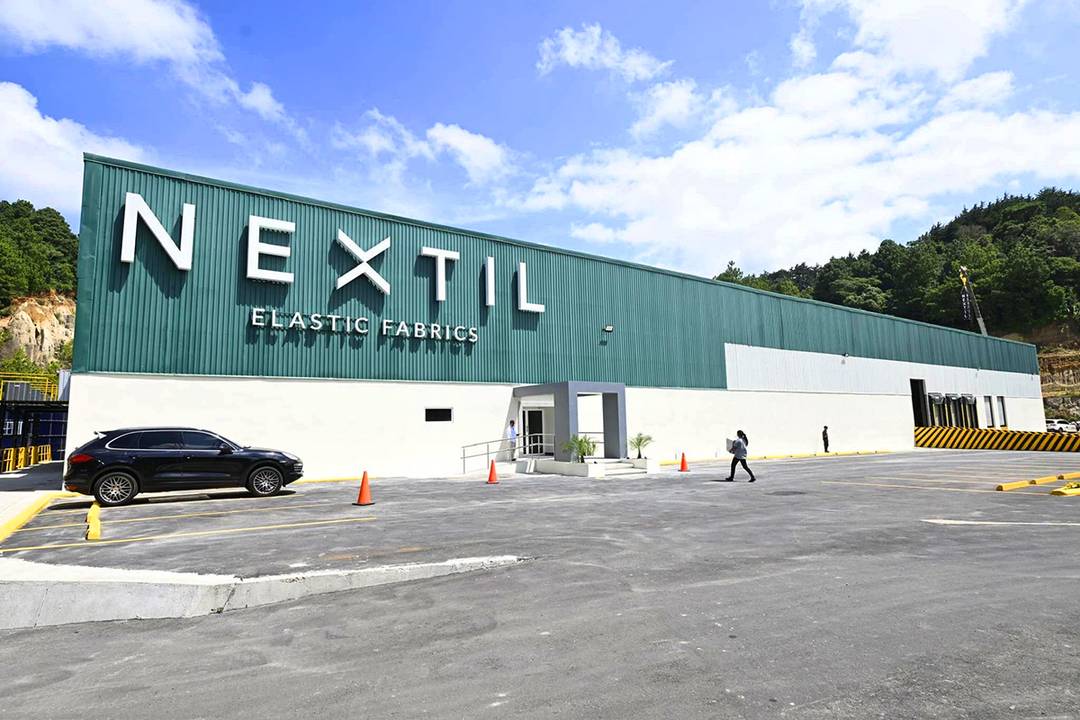 Planta de producción “Nextil Elastic Fabrics” de Nextil en Guatemala.