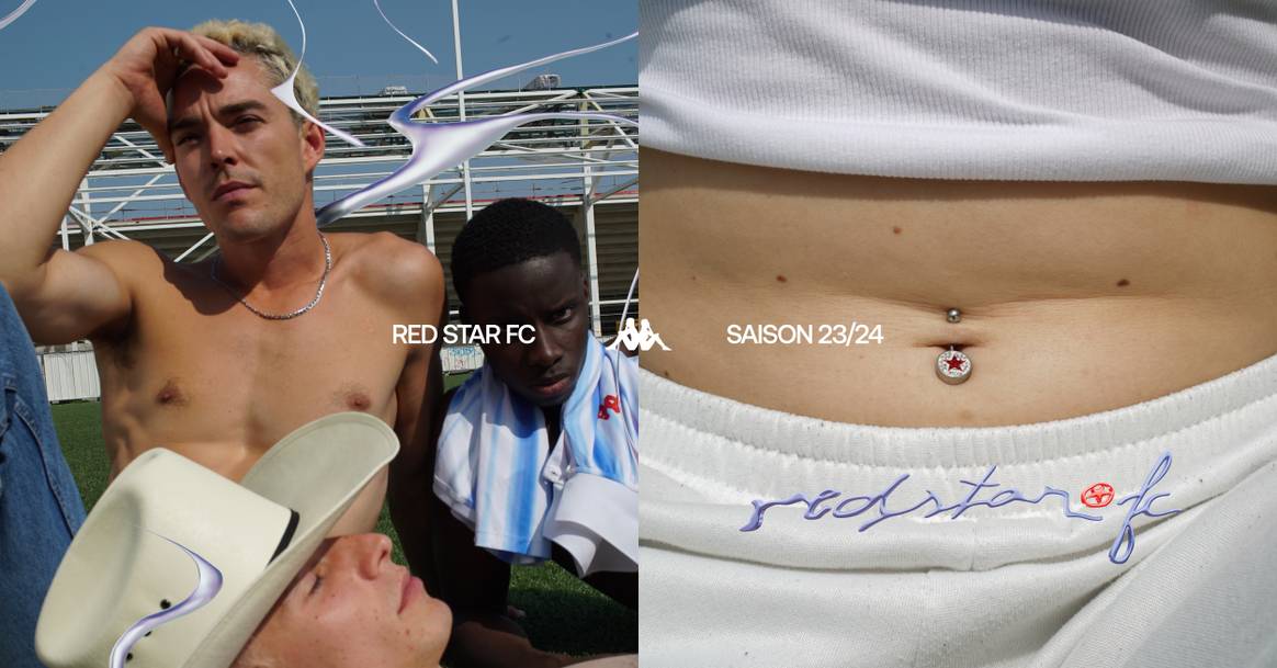Kappa dévoile le maillot des Red Star FC pour la saison 2023/2024