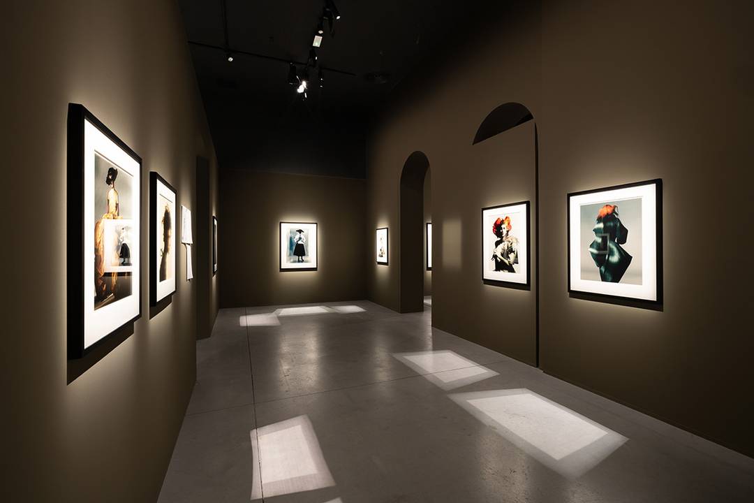 Vista de la exposición “Doubts” dedicada a la obra de Paolo Roversi, organizada por la Fundación MOP en La Coruña (España) del 20 de junio al 20 de septiembre de 2026.