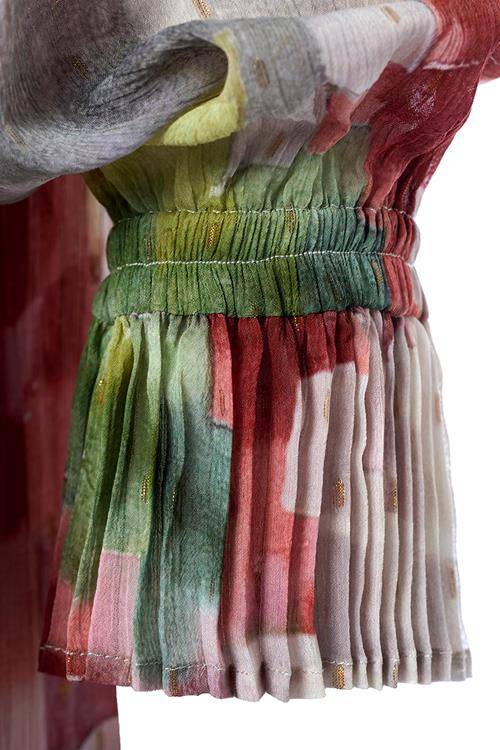 Kenny Print Tuniek Grijs / Multi Maxi | Mart Visser