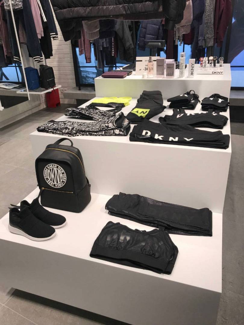 На российском рынке начал работу первый магазин DKNY Sport