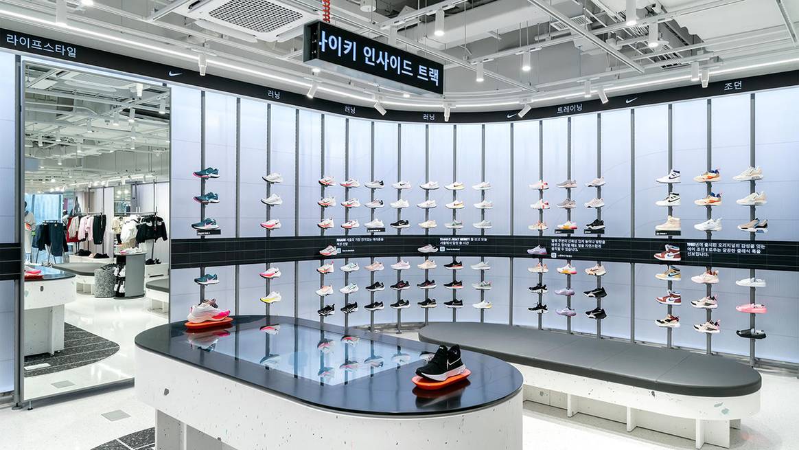 Photo Credits: Nueva tienda Nike Rise de Seúl. Nike.