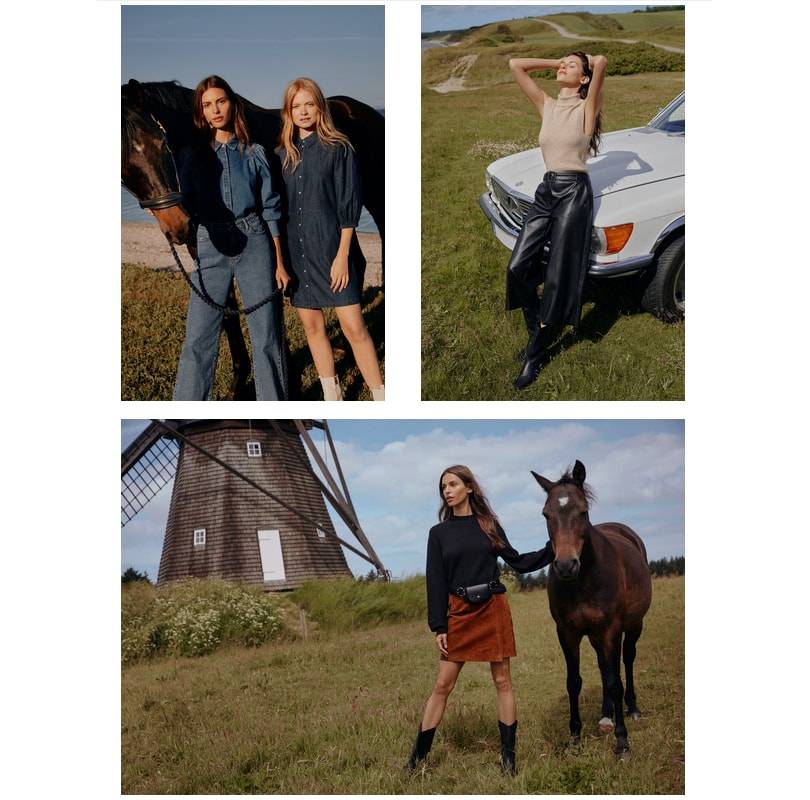 VILA Pre-Autumn 2021 'The Moment': zachte knitwear en romantische silhouetten