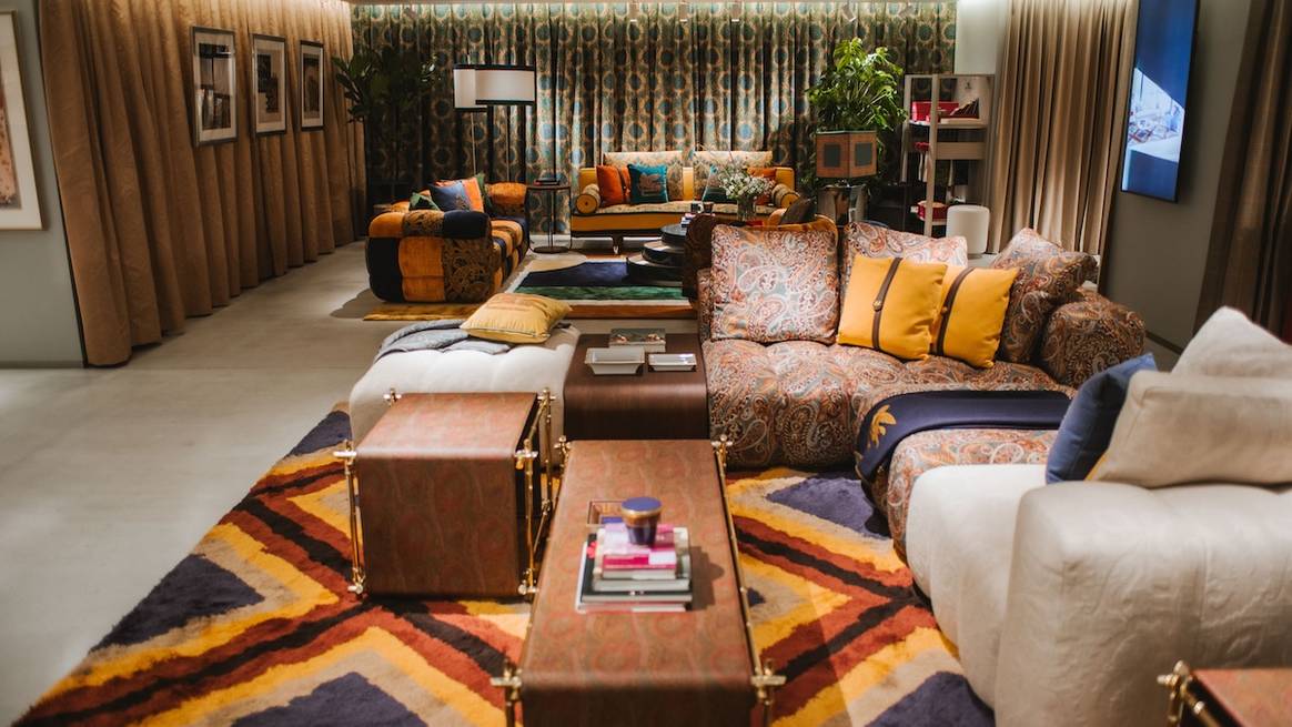 Der Showroom von Etro Home in Tokio