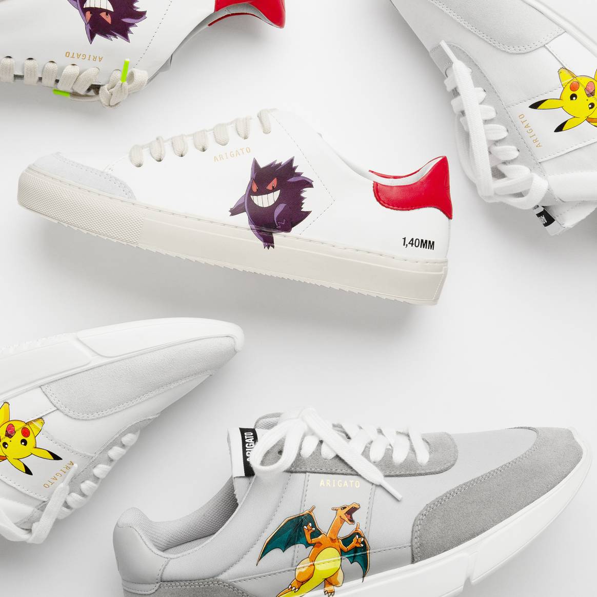 Pokémon x Axel Arigato. Image: Pokémon, avec l'aimable autorisation de la marque