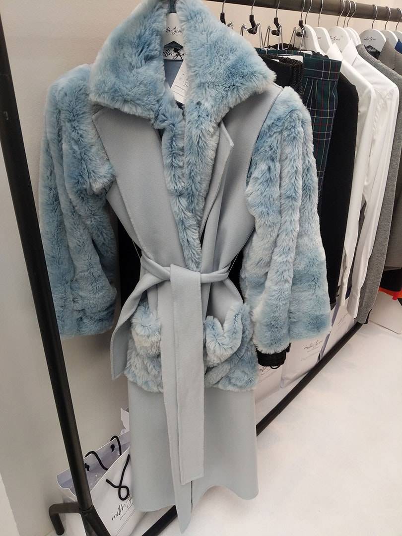 Image: Milingona Blue Sky coat, courtesy of
FashionUnited