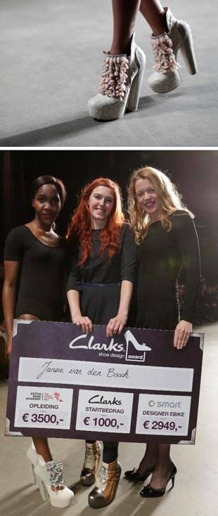 Janine van den Bosch wint eerste Shoe Design Award