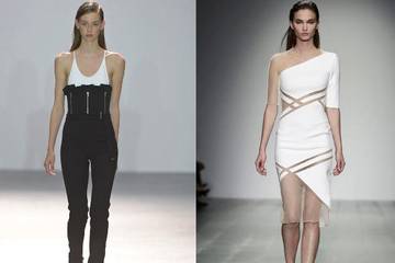 Fashion Week de Londres: David Koma, ceinture noire