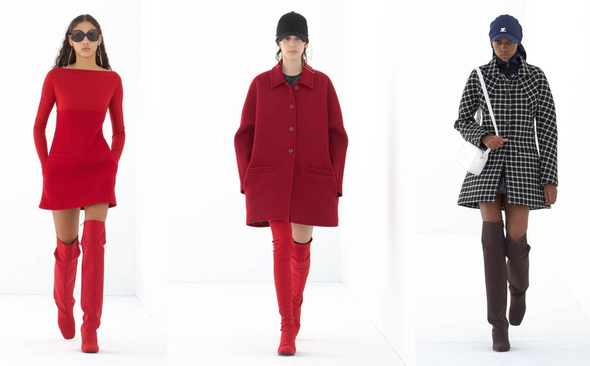 In beeld: De eerste collectie van Nicolas Di Felice voor Courrèges