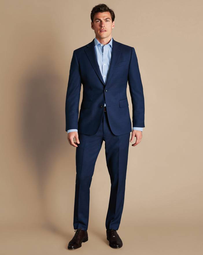 Men's Charles Tyrwhitt Ultimate Performance Birdseye Suit na Jacket | Charles Tyrwhitt