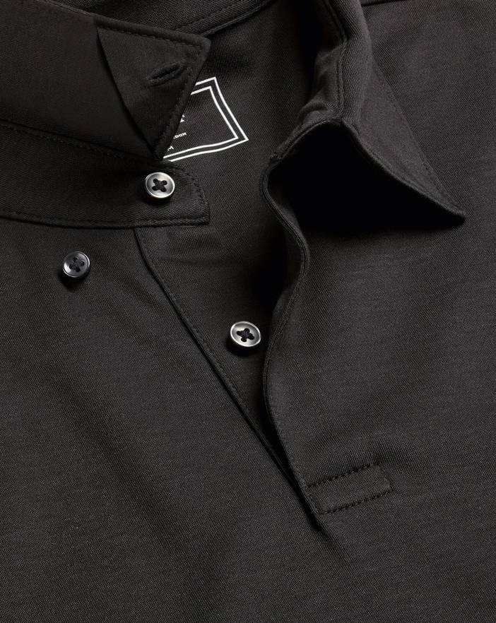 Men's Charles Tyrwhitt Long Sleeve Smart Jersey Polo Shirt | Charles Tyrwhitt