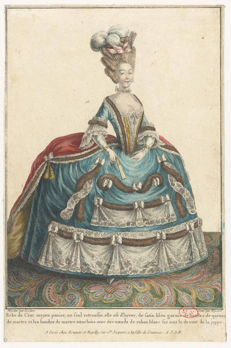 Dans la garde-robe de Marie-Antoinette