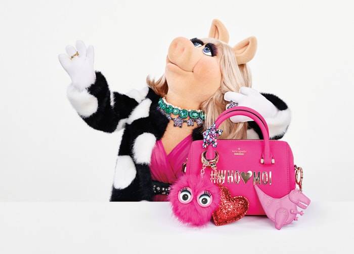 Miss Piggy stars in Kate Spade holiday campaign