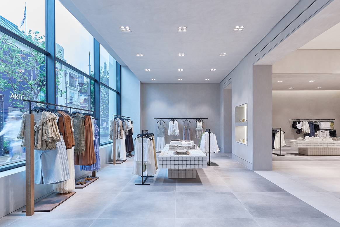 “Flagship store” de Zara en el centro comercial The Grove de Los Ángeles, California (Estados Unidos).