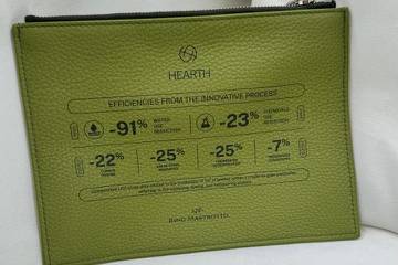 Mastrotto lancia la pelle Hearth: per ogni metro quadrato risparmiati 38 litri di acqua