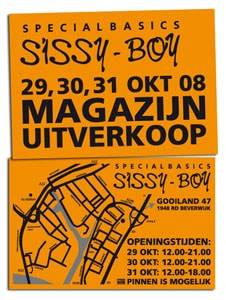 Magazijnuitverkoop Sissy-Boy