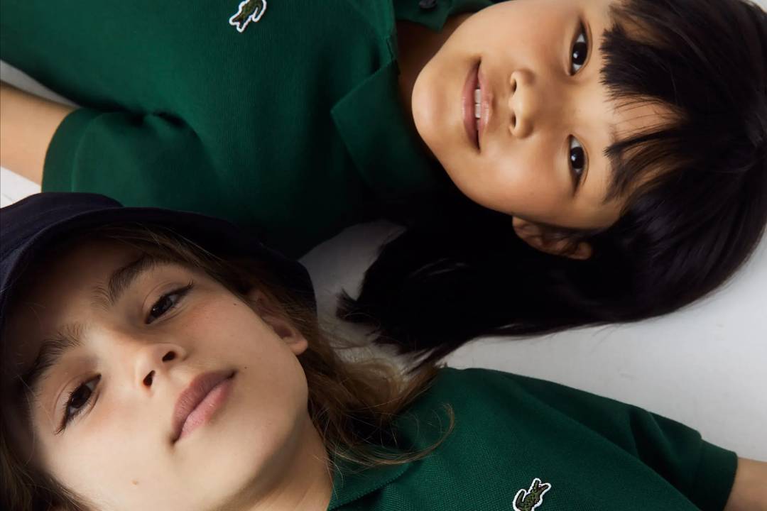 Lacoste kidswear campaign.