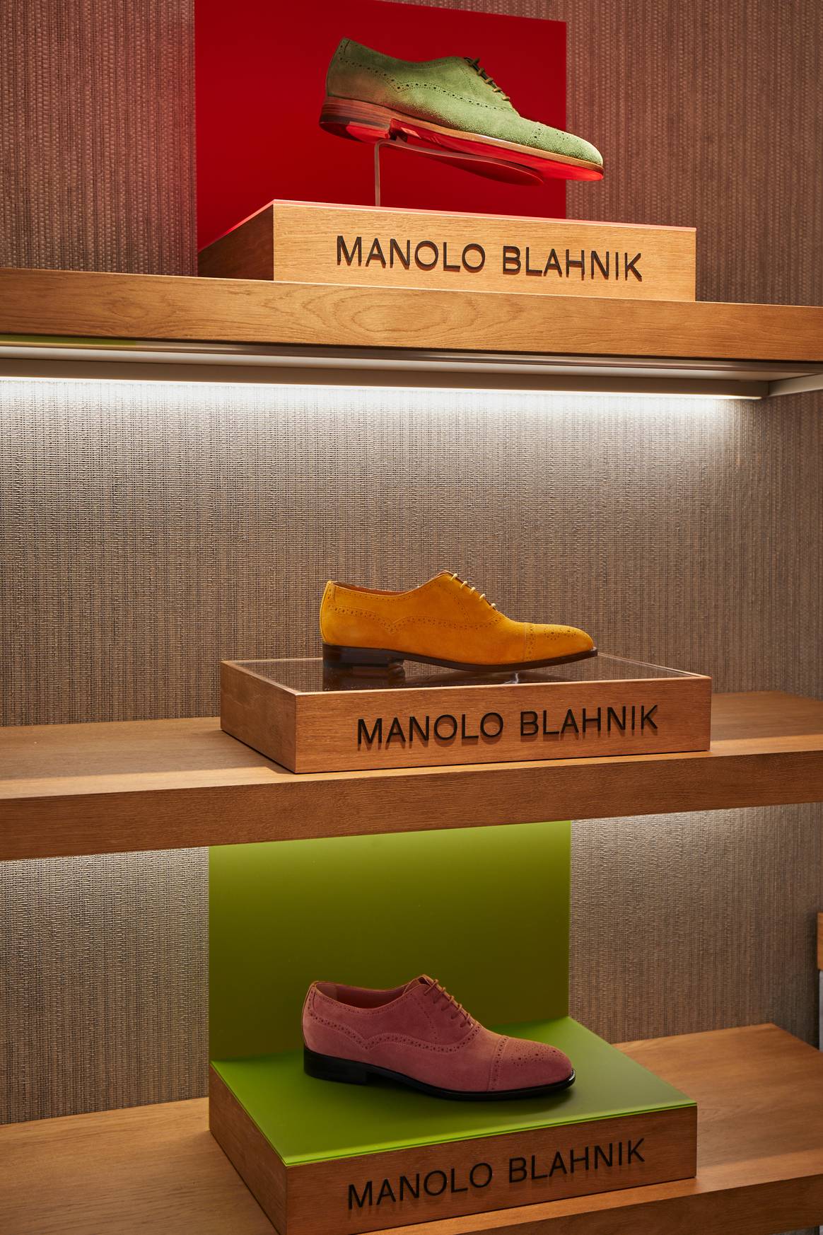 Manolo Blahnik launches first men s pop up at Harrods