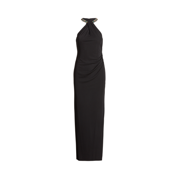 Neckholder-Kleid aus Jersey | Ralph Lauren
