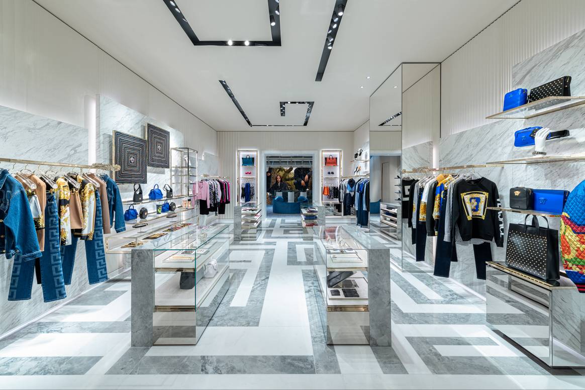 Versace opens boutique in New York's SoHo