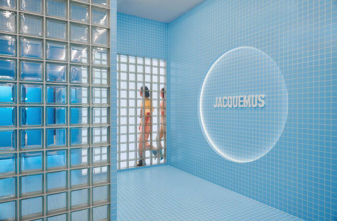 Jacquemus Le Bleu at Selfridges.