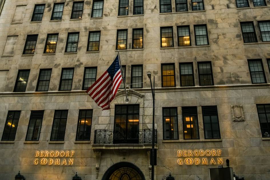 Bergdorf Goodman exterior and Saks Global collaboration news