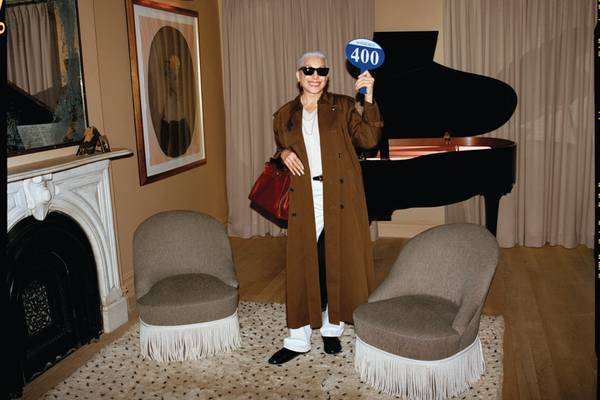 Frame and Sotheby’s team up in a stylised tribute to 1980s art-world chic