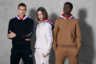 Le nouveau sweat tricolore du Coq Sportif