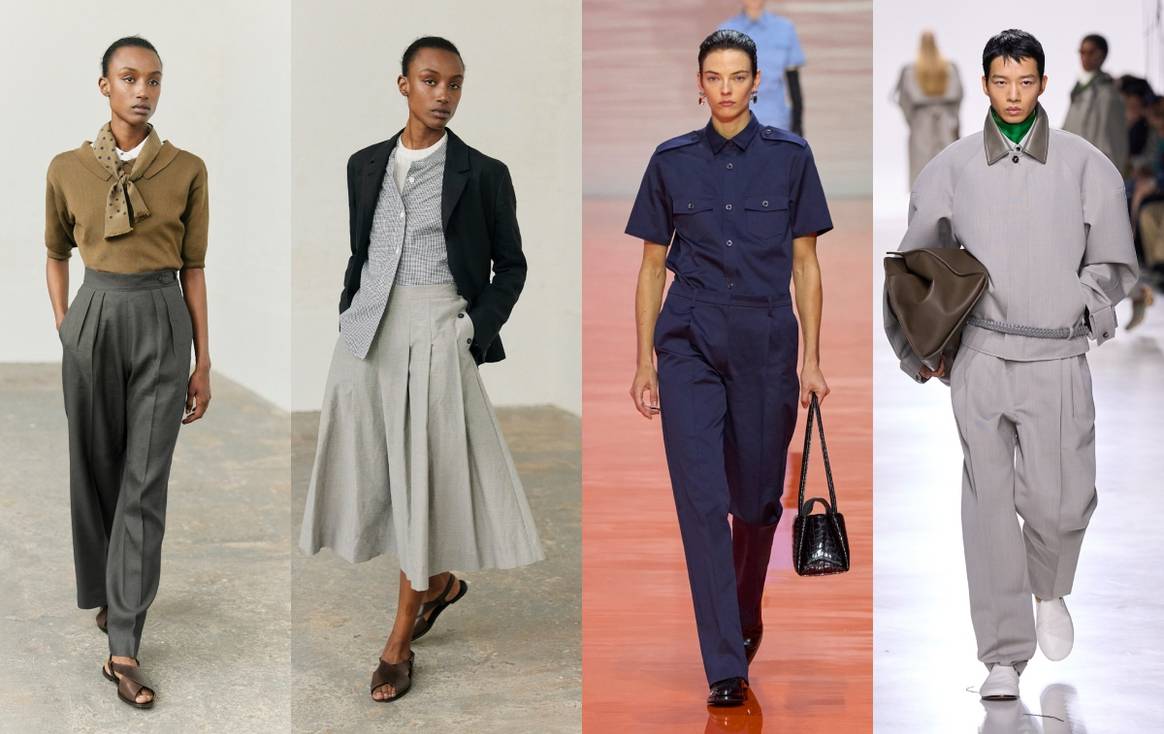Conventional Fashion Margaret Howell SS26 - Ready to Wear (2x) & Workwear at Prada SS26 and Bottega Veneta SS26