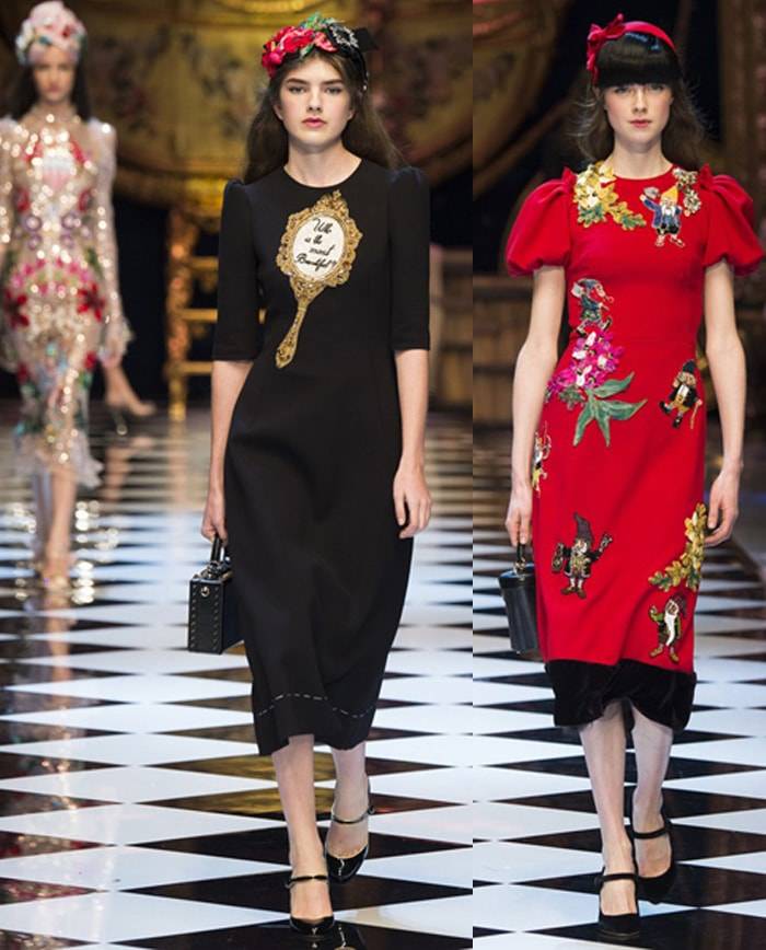 Dolce and Gabbana put fairytale back into fashion at Milan Fashion Week