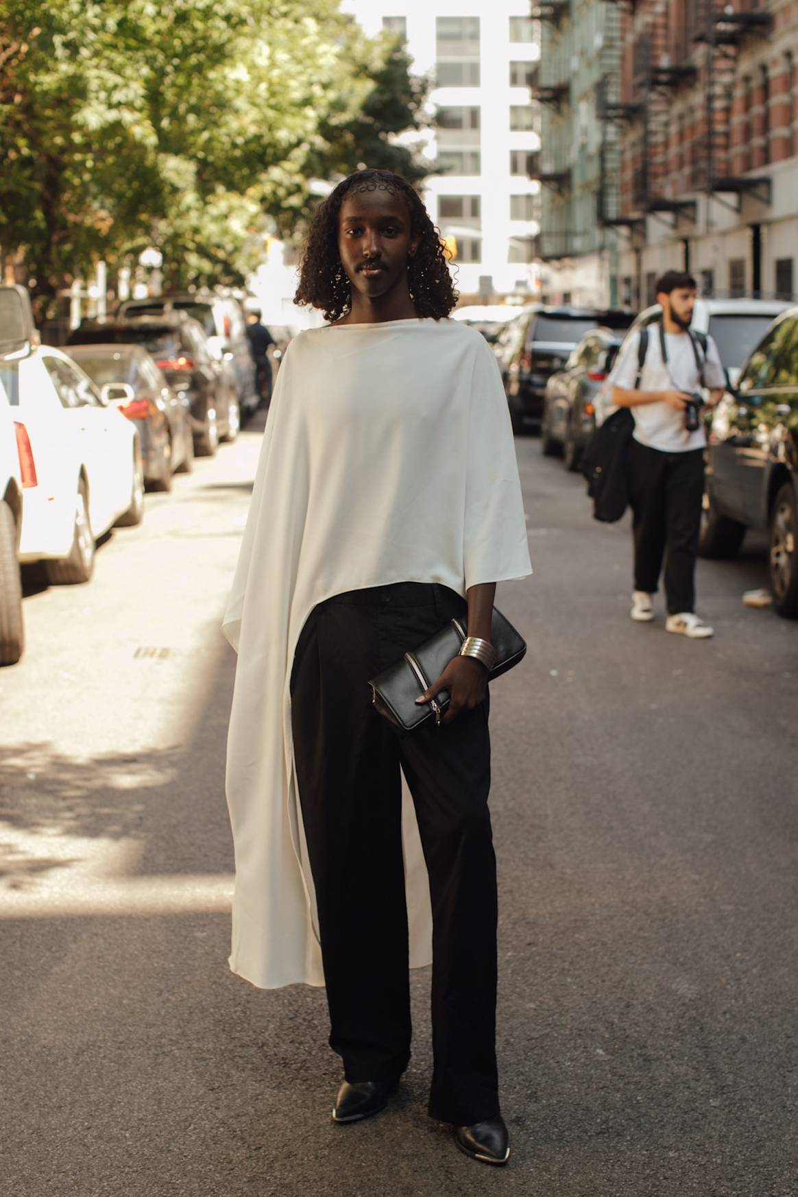 NYFW SS25 street style (el estilo de la calle).