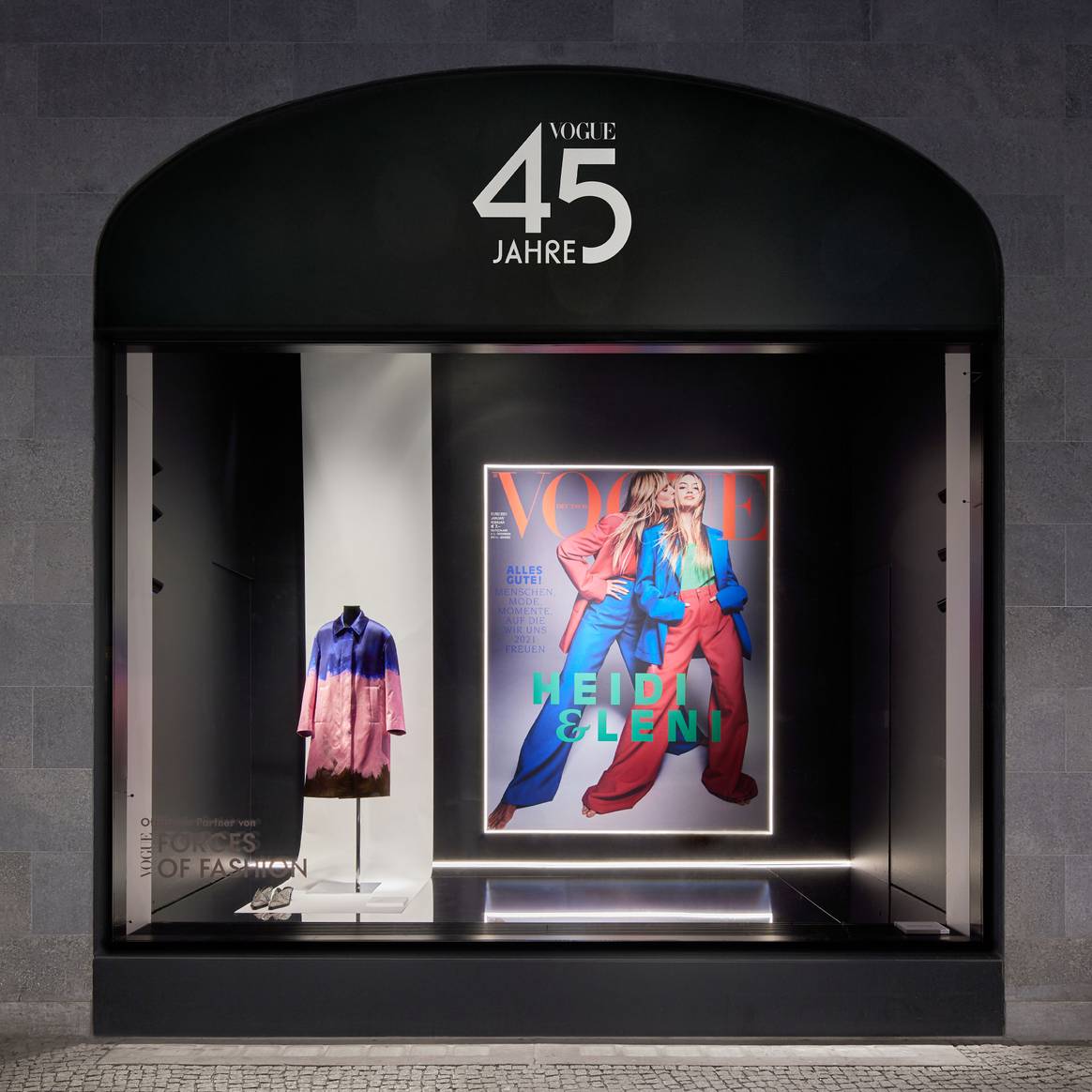 45 Jahre Vogue Germany, Schaufenster des KaDeWe