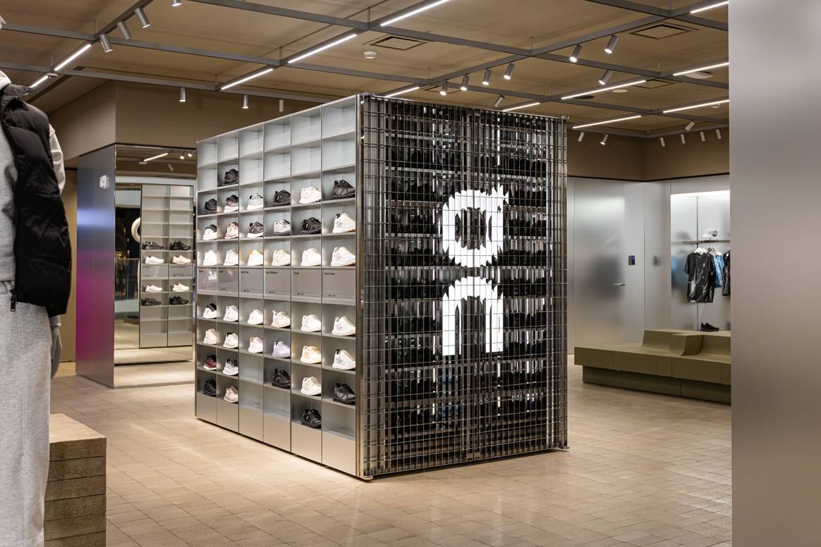 On Running store, South Korea.