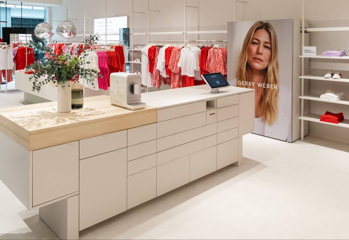 Der neue Gerry-Weber-Store in Wijnegem (Bild: Gerry Weber International AG)