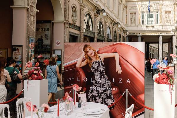 LolaLiza stages cinematic brand experience for SS25 in the heart of Brussels