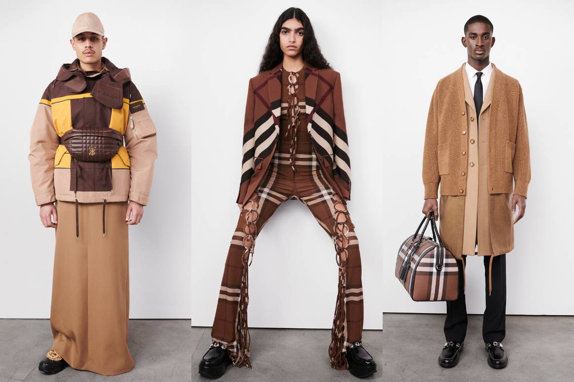 画像: Burberry pre-autumn/winter 2022 / Chris Rhodes