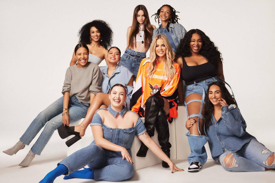 Good American campaign imagery.