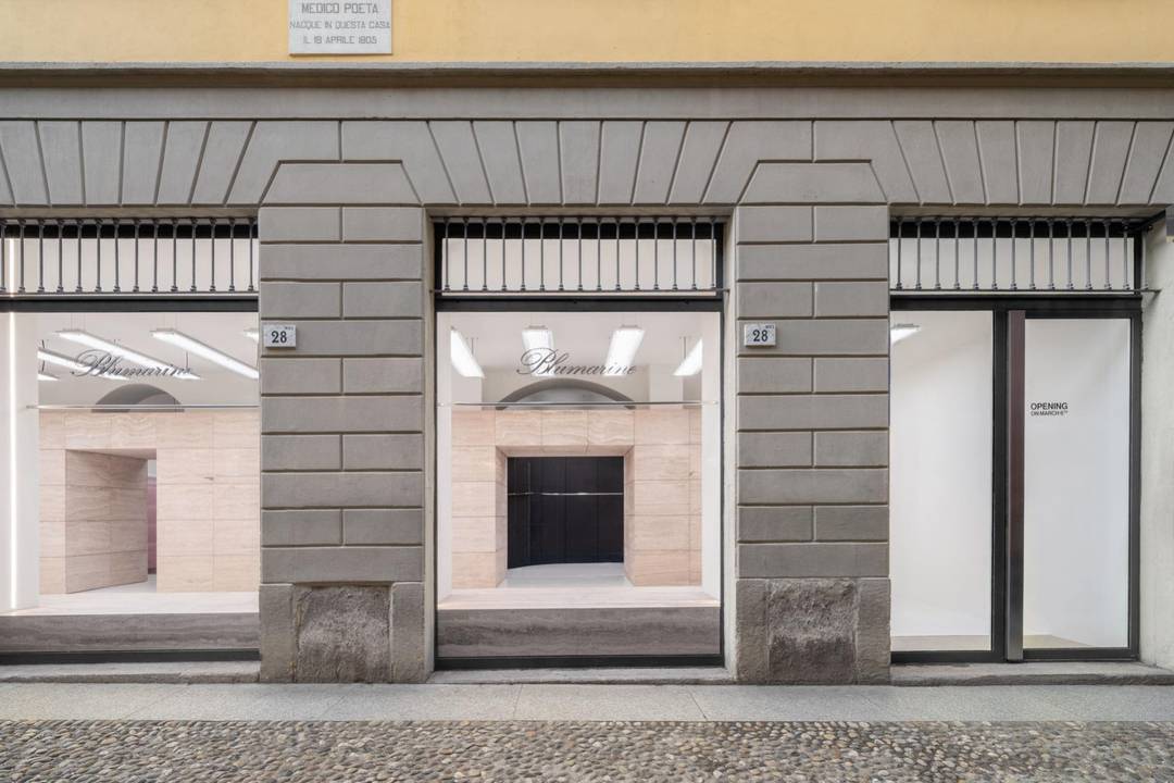 Blumarine apre a Milano in via Fiori Chiari